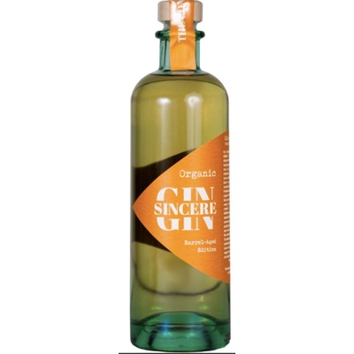 Organic Sincere Gin Barrel Aged 47% 0,7 l (holá láhev)
