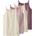 Name it Детски топ Name it Kid's Strap Top 4-Pack Top - Buttercream - размер 92 (EU) (704-6372-0212)