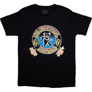 The Grateful Dead Bear Roses Black M Риза (GRATETS55MB02)