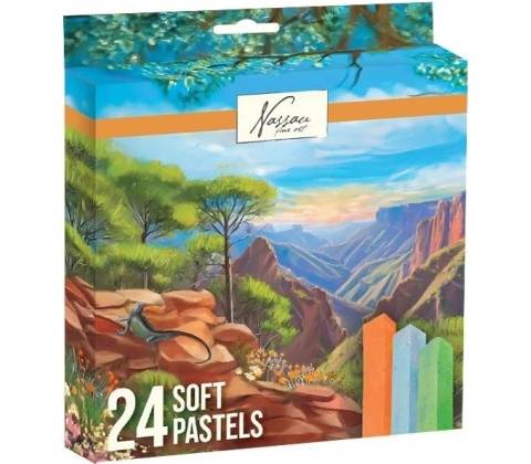 Creative Craft Group pastely měkké 24 ks