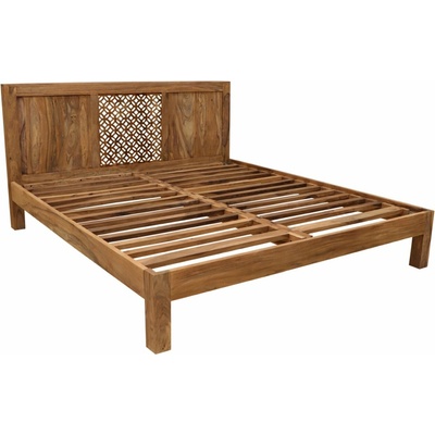 AV interiery Mira Bed masiv palisandr / super natural