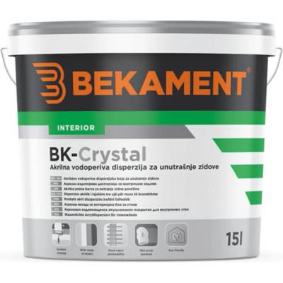 Bekament Bk Crysral Interiérová umývateľná farba 1 L