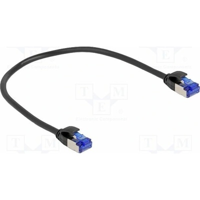Delock 80225 Patch S/FTP Cat 6a RJ45 vidlice z obou stran 0,25m
