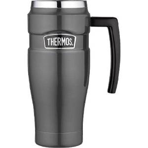 Thermos Термо чаша Style с дръжка, 470 мл, сива (160035)