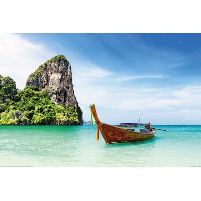 Plagát, Obraz - Thajsko - Thai Boat, 91.5 × 61 cm