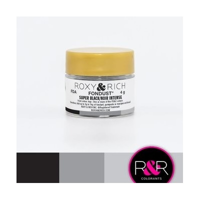 Roxy and Rich Prášková farba super čierna 4g