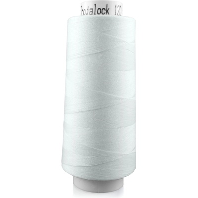 Nitě TROJALOCK polyester na overlock 2500m AMANN - více barev ods.: 2000 Bílá