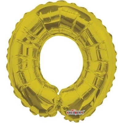 Kaleidoscope Fóliový balónek 35 cm písmeno O zlatý K35083-14S