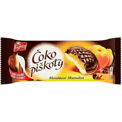 Figaro Čokopiškóty marhuľové 147 g