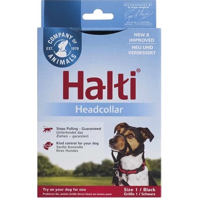 Ohlávka nylon Halti vel. 1 westík jezevčík The Company of Animals 79161