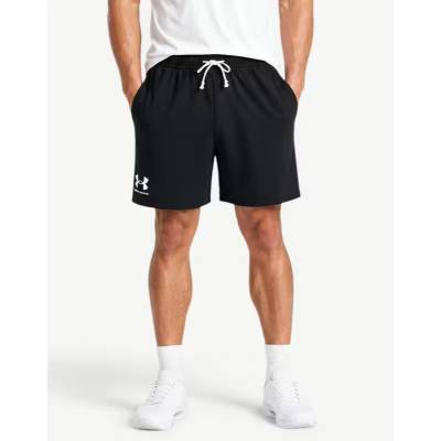Under armour Men Rival Terry 6 Shorts Black