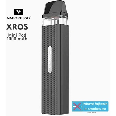 Vaporesso XROS Mini Pod elektronická cigareta 1000 mAh Black 1 ks