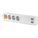 Platinet 3 Plug + 4 USB 1,8 m Switch (PSHS16AW)
