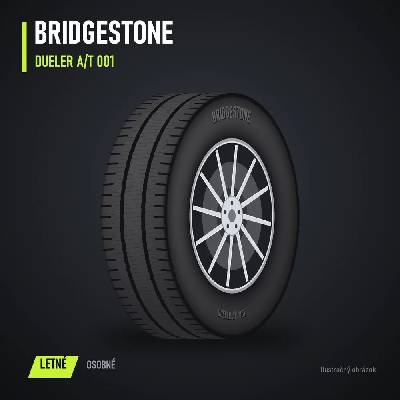 Bridgestone Dueler A/T 001 255/70 R18 116S