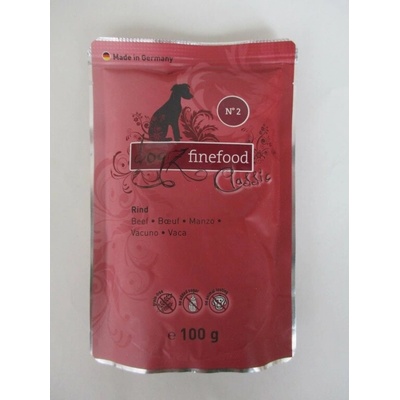 Dogz finefood Adult No.2 s hovězím masem 100 g