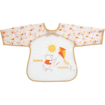 Babycalin Непромокаем лигавник с ръкави Babycalin - Winnie Retro (DIS203311)