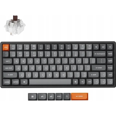 Keychron K2 Max 75% Brown Switch Black K2M-J3