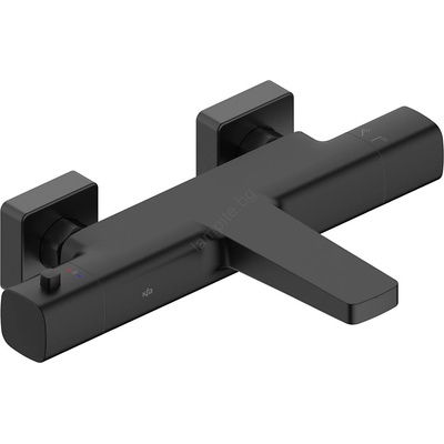 Armatura 5754-010-81 - Термостатичен смесител за вана MALAGA черен (KF0231)