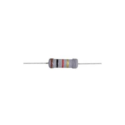 3k3 rezistor 2W metaloxid, pouzdro 0414, 5%, 300ppm, 500V
