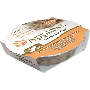 Applaws cat šťavnaté kuře kachna 60 g