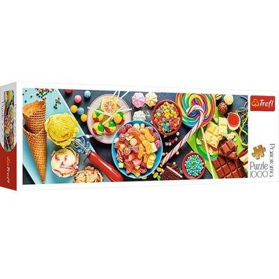Trefl Trefl: Сладки удоволствия панорамен пъзел - 1000 части (29046)