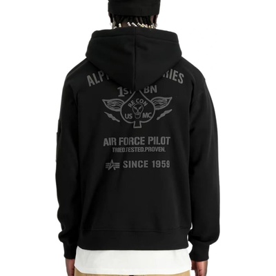 ALPHA INDUSTRIES Air Force Čierna