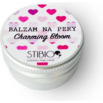 STIBIO Balzám na rty růže Charming bloom 14 g