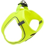 DUBEX air mesh harness - нагръдник за куче с мека мрежа и светлоотразителни елементи, обиколка врат 28-30 см, обиколка гърди 32-36 см, размер xs - неон жълт, Турция - 51748-vr02