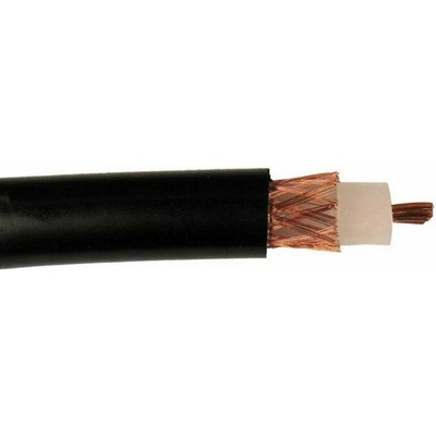 CABLETECH Koaxiálny kábel 50 Ohm 2,4GHz 100m čierny