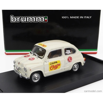 Brumm Seat Commerciale Chupa Chups 1960 Bílá 1:43