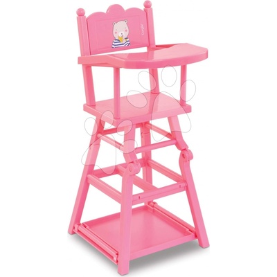 Corolle High Chair Pink pre 36-42 cm ružová
