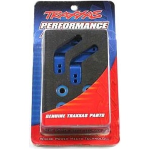 Traxxas задни алуминиеви носачи сини (2) - raiigrachky - 76,51 лв