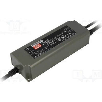 MEAN WELL PWM-90-24 Napájecí zdroj: spínaný; pro LED pásky; 90W; 24VDC; 3,75A; IP67