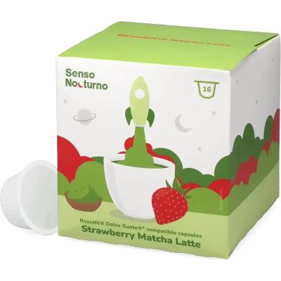 Senso Nocturno | Matcha Latte Strawberry - 16 капсули за Dolce Gusto®