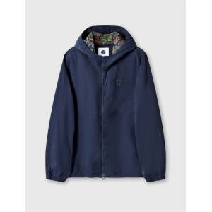 Pretty Green Mens Feltham Weatherproof Rain Anorak - Navy
