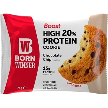 Born Winner Boost 20% High Protein Cookie [75 грама] Шоколад с парченца