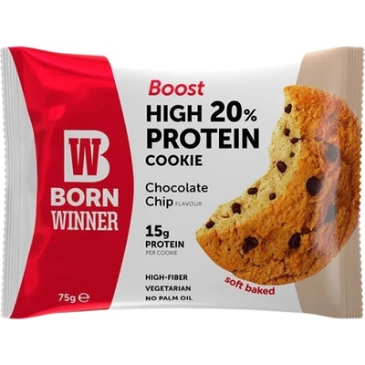 Born Winner Boost 20% High Protein Cookie [75 грама] Шоколад с парченца