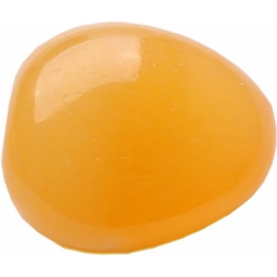 Nefertitis Kalcit oranžový tromlovaný - XXL - cca 4 - 5 cm
