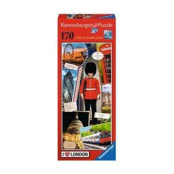 Ravensburger Вертикален пъзел от 170 части - Лондонски Гвардеец, Ravensburger, 7015148