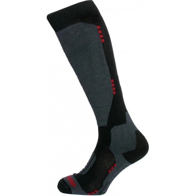 Blizzard Wool Performance ski socks black/wine red Mix
