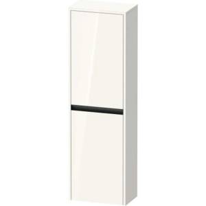 Duravit Ketho. 2 - Шкаф 132x40x24 см, 2 врати, панти отляво, лъскаво бяло K21319L22220000 (K21319L22220000)