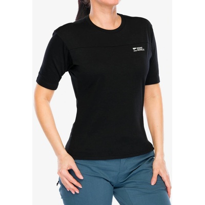 Mons Royale Diversion Merino Short Sleeve čierna dámsky
