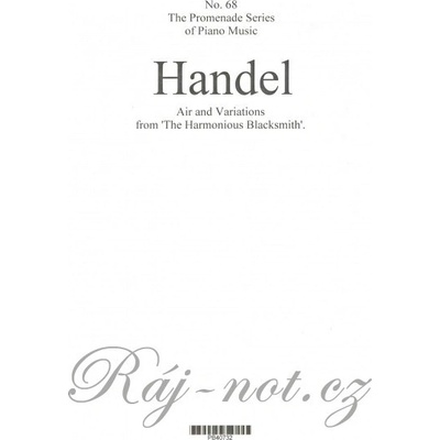 Handel Harmonious Blacksmith Air and Variations No.68