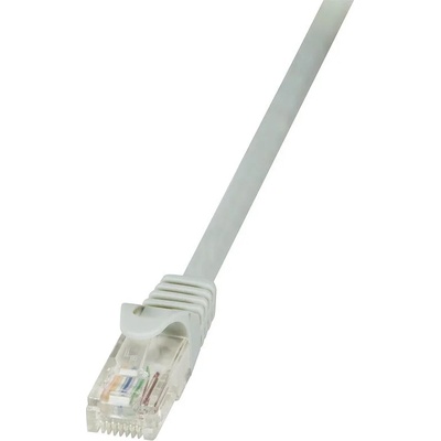 LogiLink Кабел UTP LOGILINK Cat5e, Мед-алуминий, 0.25 м, Сив, AWG26, CP1012U (CP1012U)