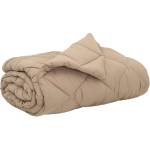 Pure Line Home Лятна олекотена завивка Color Warm с полиестерен пълнеж, 200 г/м2, в цвят таупе