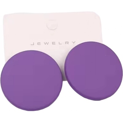 HARAHU Обеци li-30498 - Лилава kp30498 (li-30498)