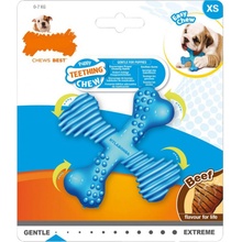 Nylabone Puppy Teething X Bone Beef S
