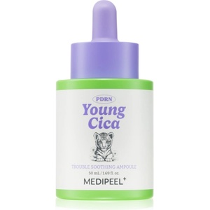 MEDI-PEEL Young Cica PDRN Trouble Soothing Ampoule успокояващ серум срещу зачервяване на кожата с регенериращ ефект 50ml