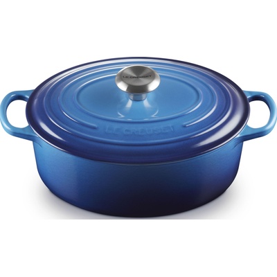 Le Creuset Тава за печене Signature овална 27 см наситено небесносиня (21178272202430)