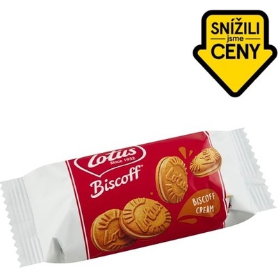 Lotus Biscoff Karamelizované sušenky spojené krémovou náplní z karamelizovaných sušenek 50 g